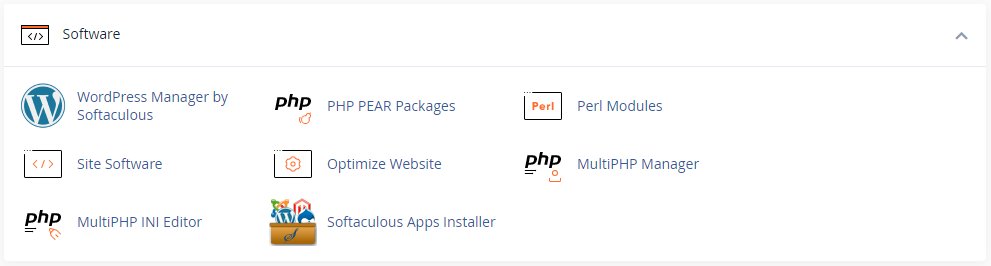 cpanel software