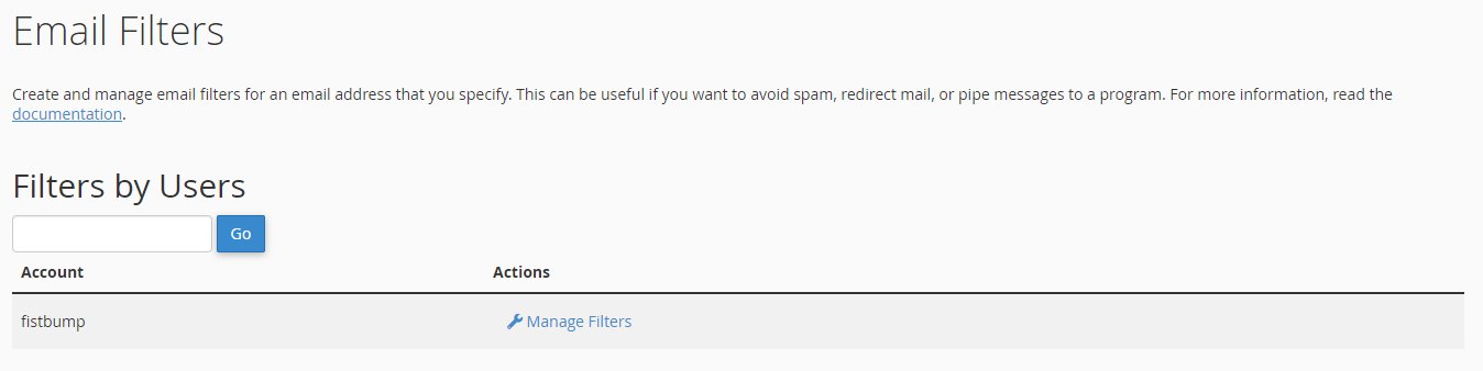 email filters