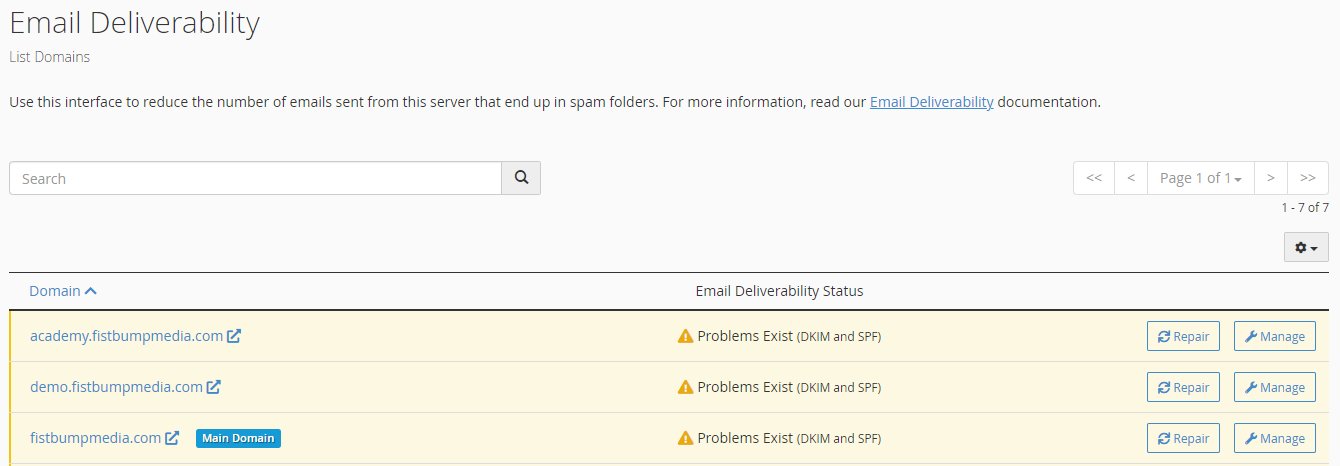 email deliverability